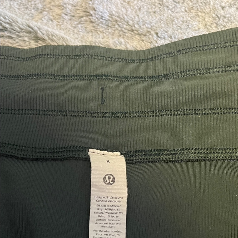 lululemon athletica Forest Green Track Joggers with Drawstring - Picture 2 of 2